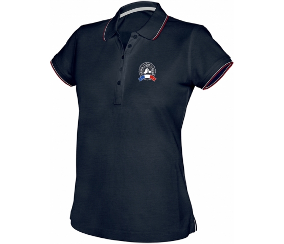 Vespa Polo - Femme - Navy Red White