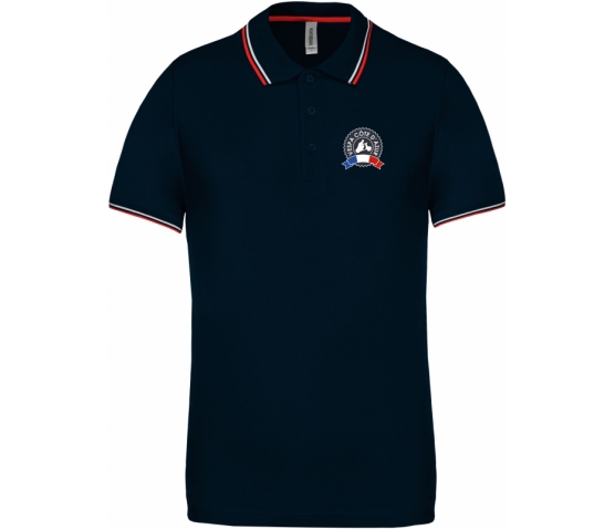 Vespa Polo - Homme - Navy Red White